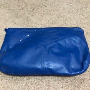 Vintage Small Blue Wristlet Purse